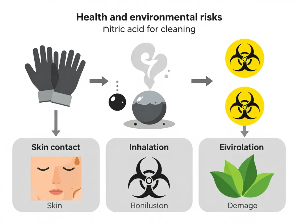 acide nitrique nettoyage risques santé environnement