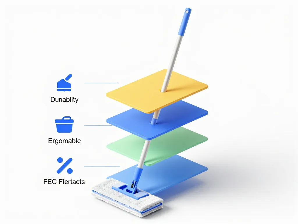 balai serpillère essorage facile critères praticité ergonomie