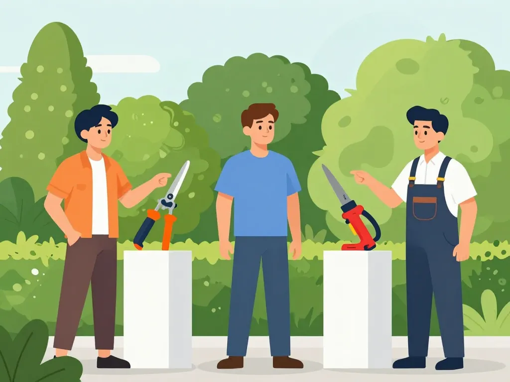 Utilisateurs choisissent taille haie thermique Echo ou Stihl