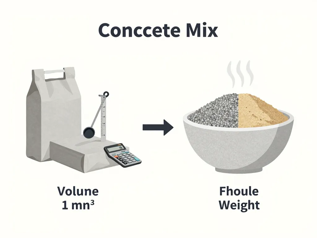 combien de big bag mélange pour 1m3 de béton schéma calcul volume