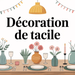 décoration de table facile à réaliser ambiance chaleureuse