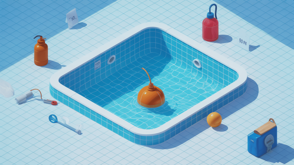 illustration dose eau de javel pour piscine 50 m3 guide visuel