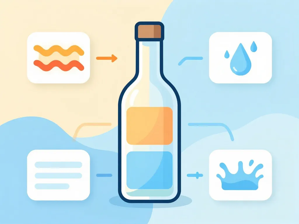 enlever etiquette verre technique chaleur solvant