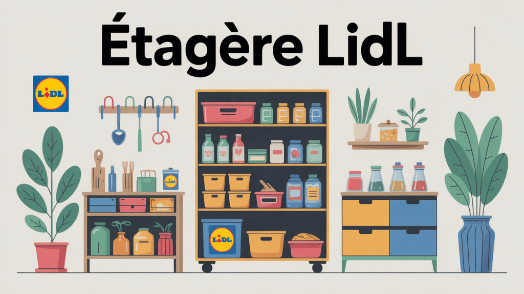 etagere liddle centrale pour organisation efficace