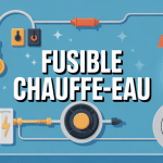 Schéma fusible pour chauffe eau et circuit électrique