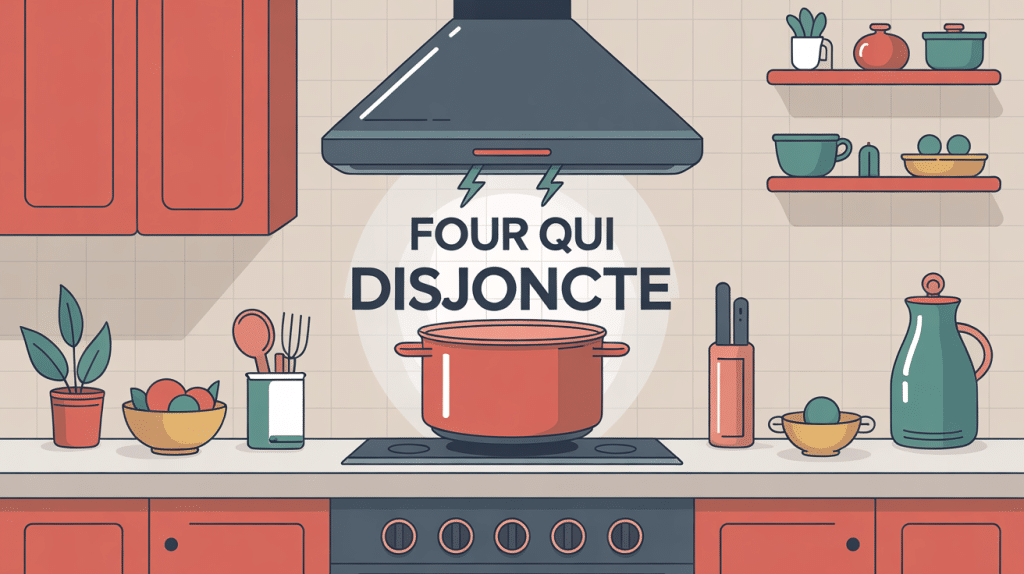 image four disjoncte au bout de 5 minutes cuisine moderne