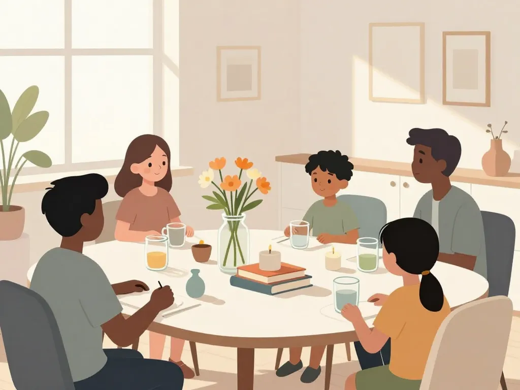 décoration de table facile à réaliser objets du quotidien