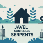 image javel contre les serpents autour maison et jardin