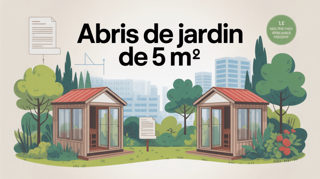peut on mettre 2 abris de jardin de 5m2 deux abris illustrés démarches administratives
