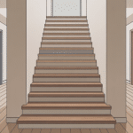 illustration plinthe pour escalier avec divers matériaux