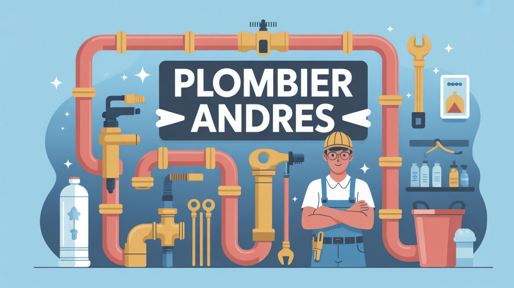 plombier andres illustration artisan fiable