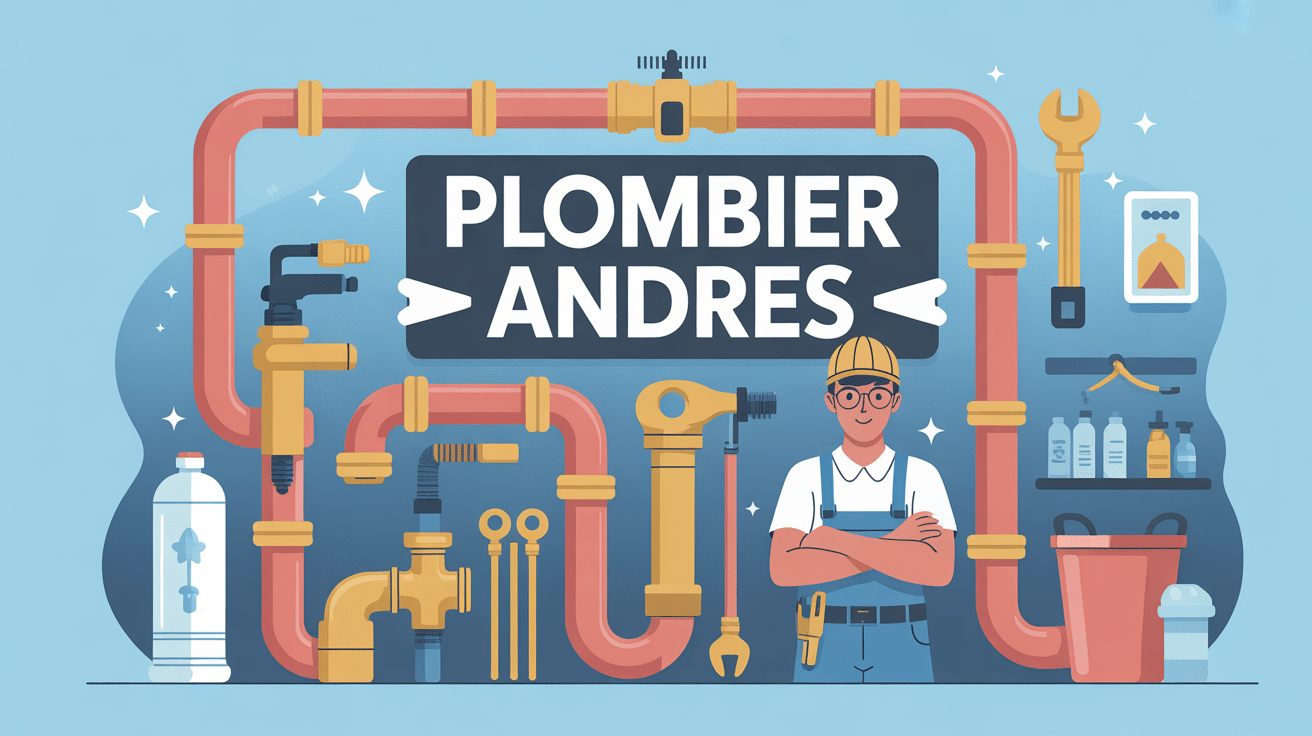 plombier andres illustration artisan fiable