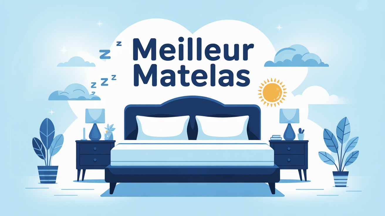 Quel est le meilleur matelas illustration sommeil qualité