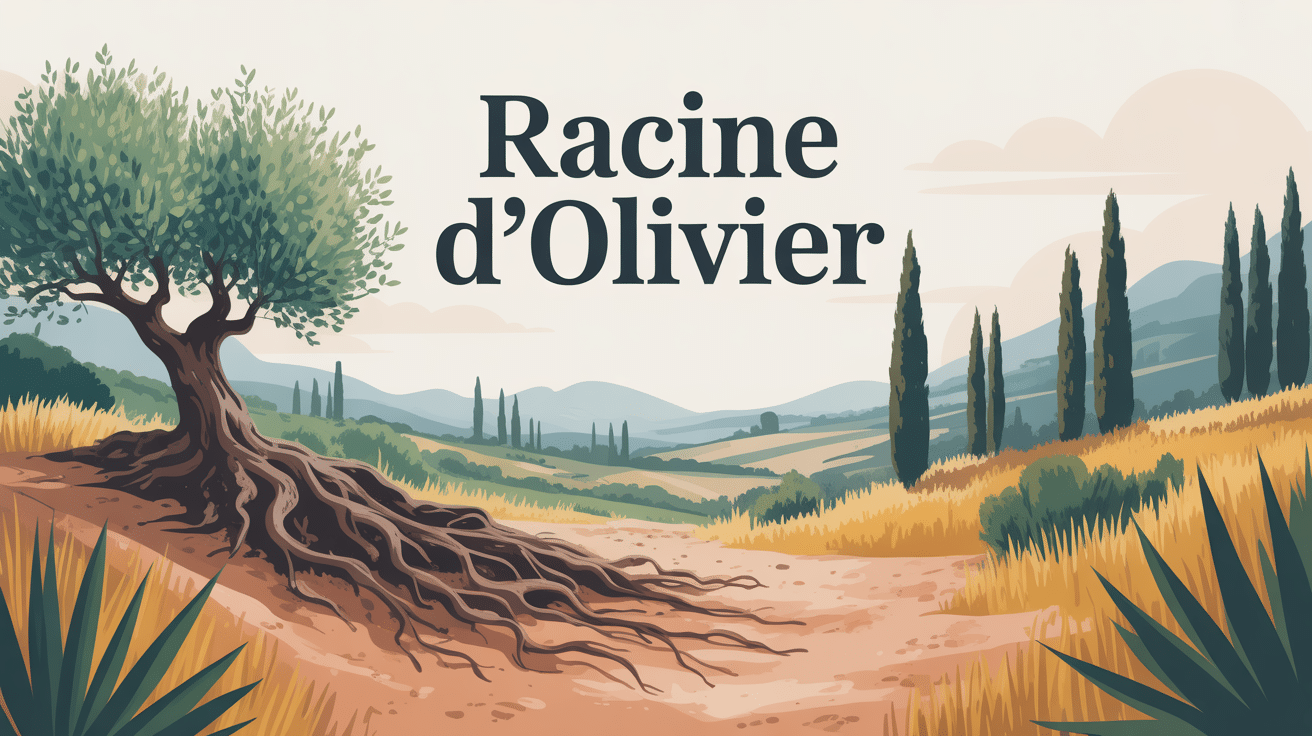 racine d olivier paysage méditerranéen racines apparentes