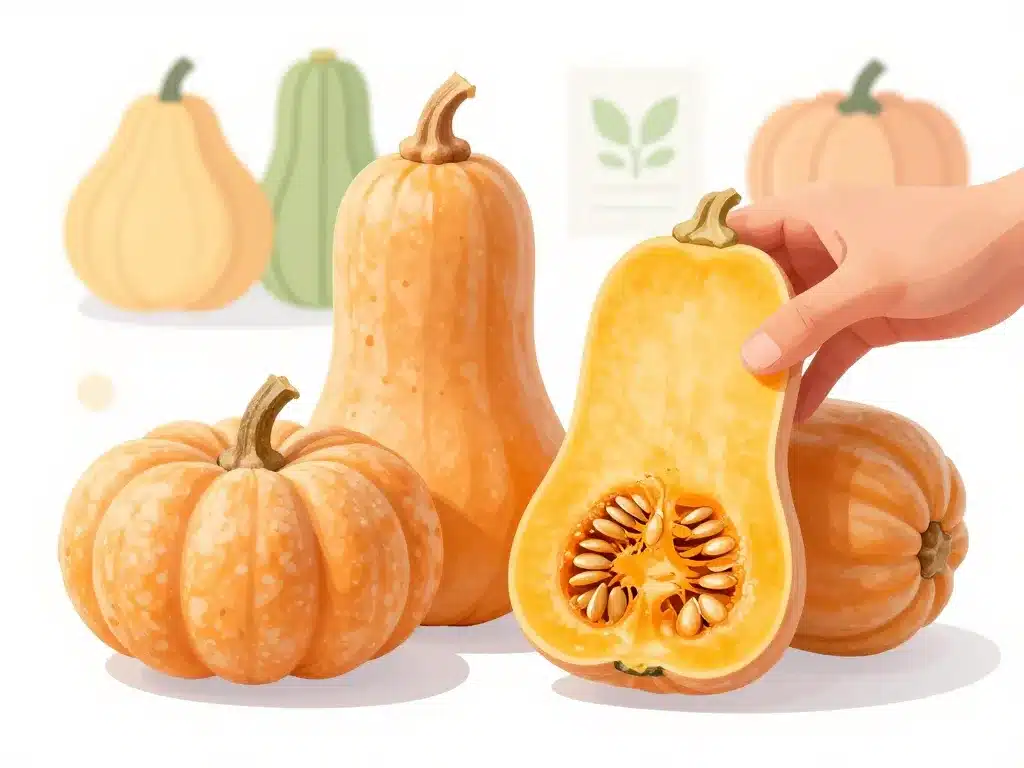 Choisir et préparer pour récupérer les graines de butternut pour planter