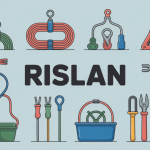illustration rislan différents usages électricité bricolage jardinage