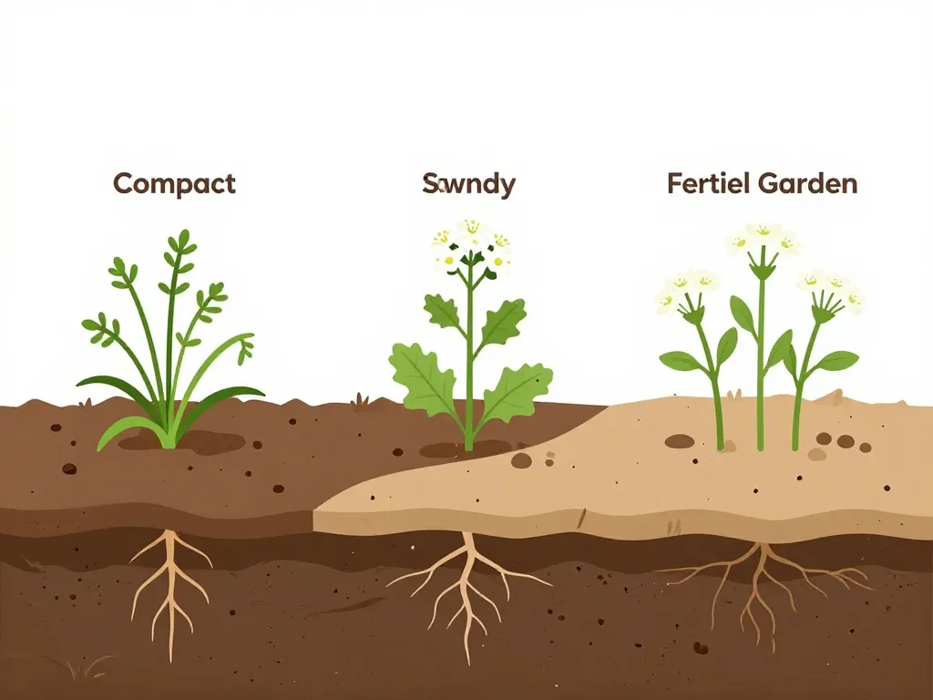 Types de sol et mauvaise herbe fleur blanche terrain