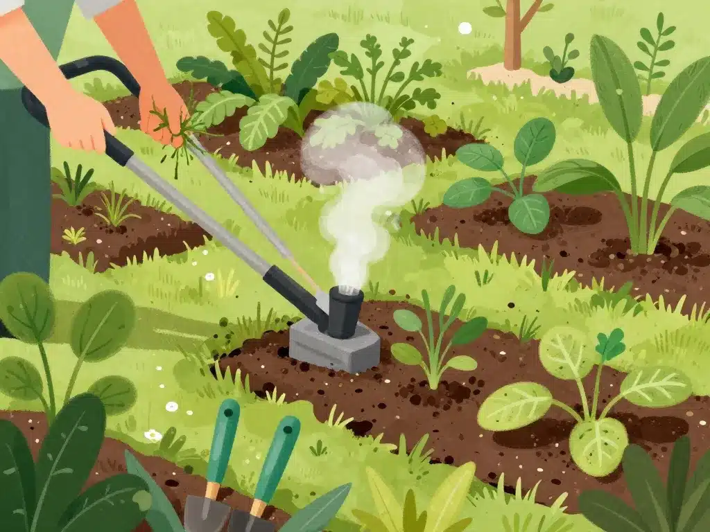 vinaigre blanc désherbant interdit méthodes écologiques jardin