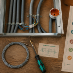 passage câble électrique dans cloison placo norme, outils et gaine ICTA
