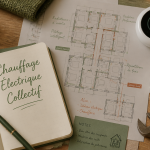 chauffage électrique collectif plans et thermostat