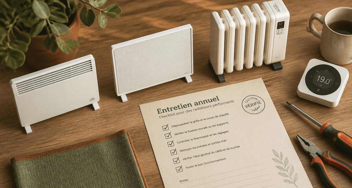 chauffage individuel electrique radiateurs et checklist