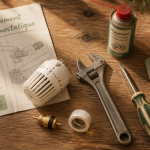 comment changer une tete de robinet thermostatique de radiateur vue outils