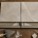 joint de dilatation carrelage invisible sur carrelage grand format
