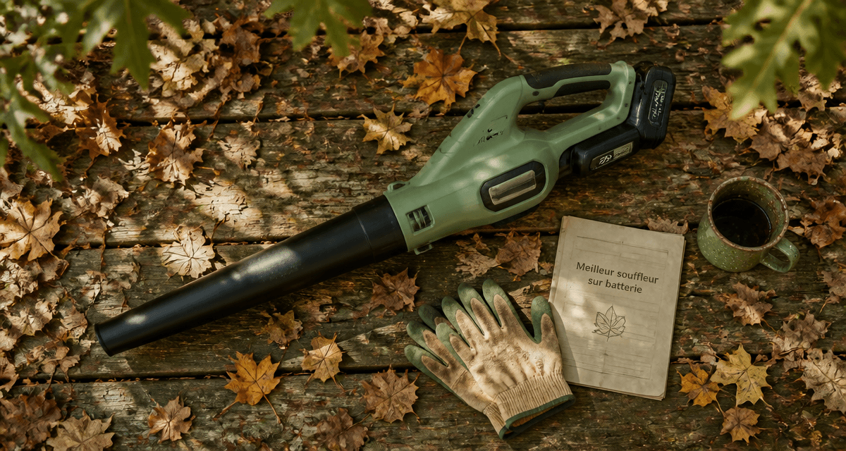 Meilleur souffleur sur batterie sur feuilles mortes