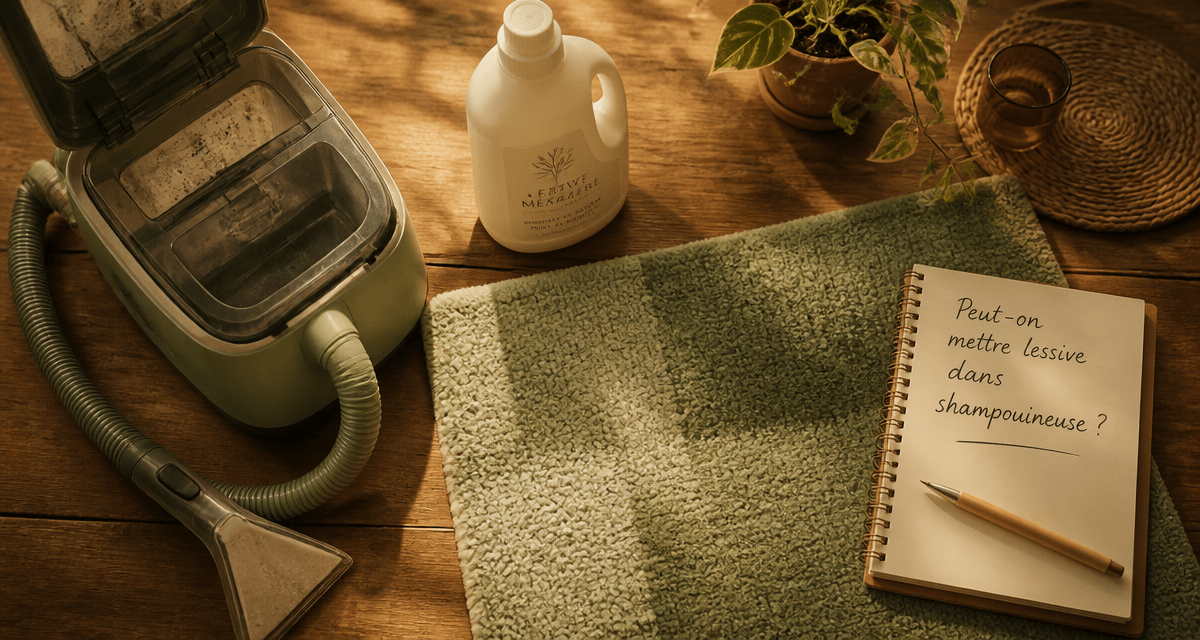 peut on mettre lessive dans shampouineuse table shampouineuse tapis
