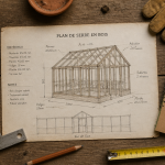 plan serre en bois pdf gratuit sur établi avec outils