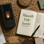 poêle à granulés palazzetti 9kw prix sur plan de travail