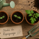à combien de feuilles repiquer les tomates godets stades