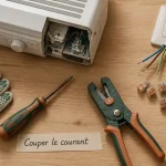 Comment brancher un radiateur électrique : câblage et connecteurs Wago près d’une sortie murale