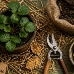 Faut il couper les feuilles des fraisiers avant l'hiver : taille sanitaire