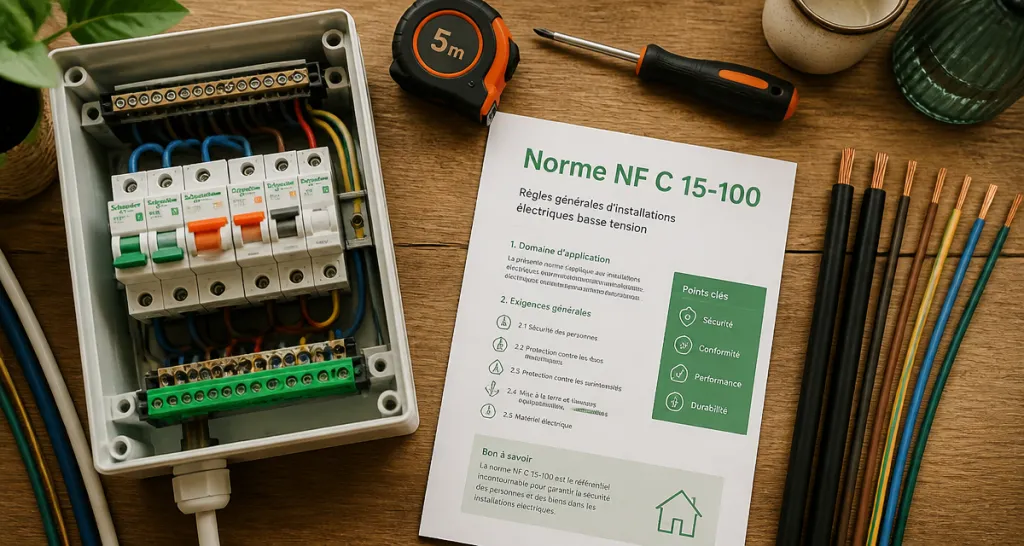 quel disjoncteur pour quel appareil tableau électrique et câbles