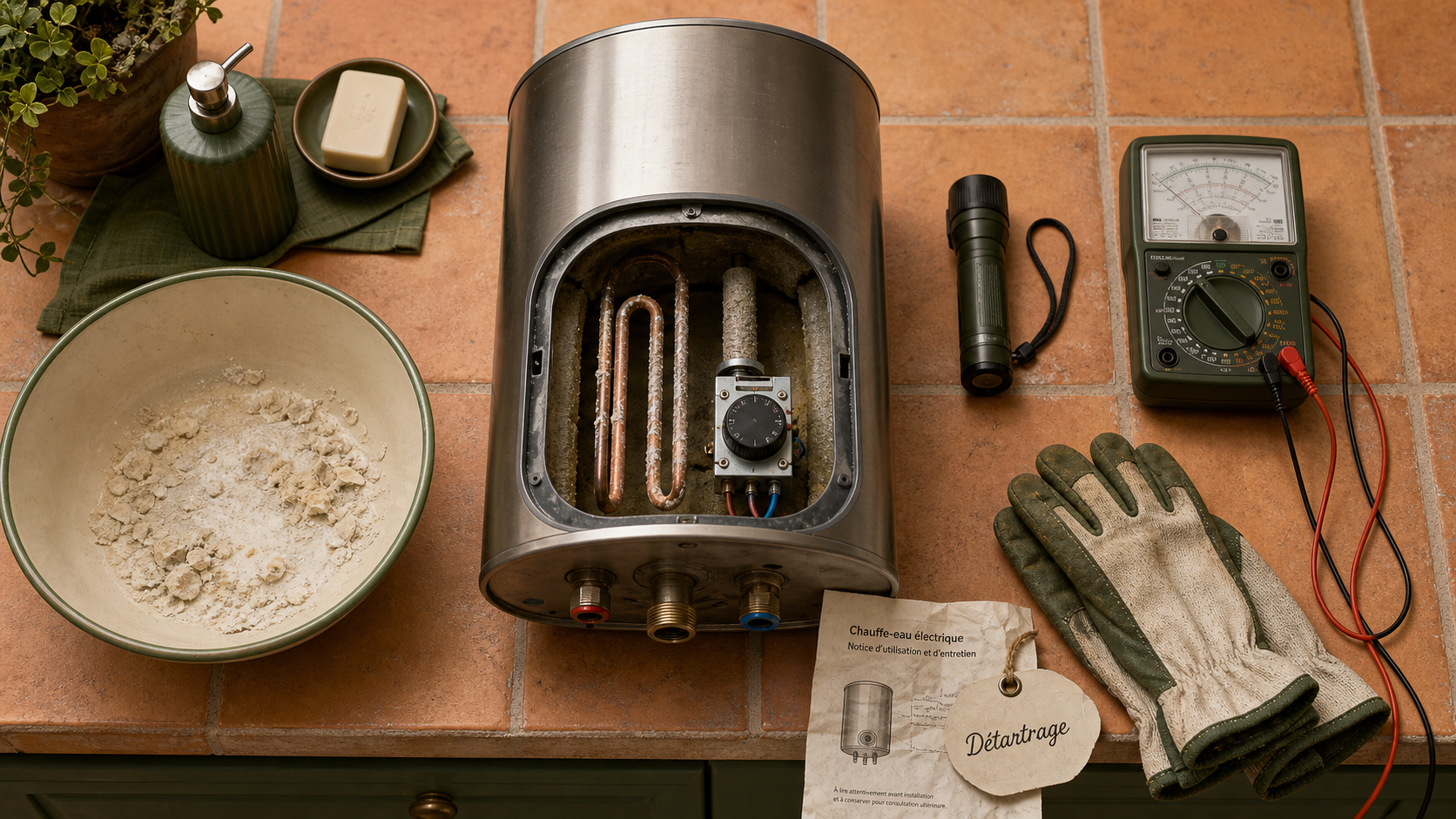 Chauffe eau depannage : diagnostic, résistance et détartrage