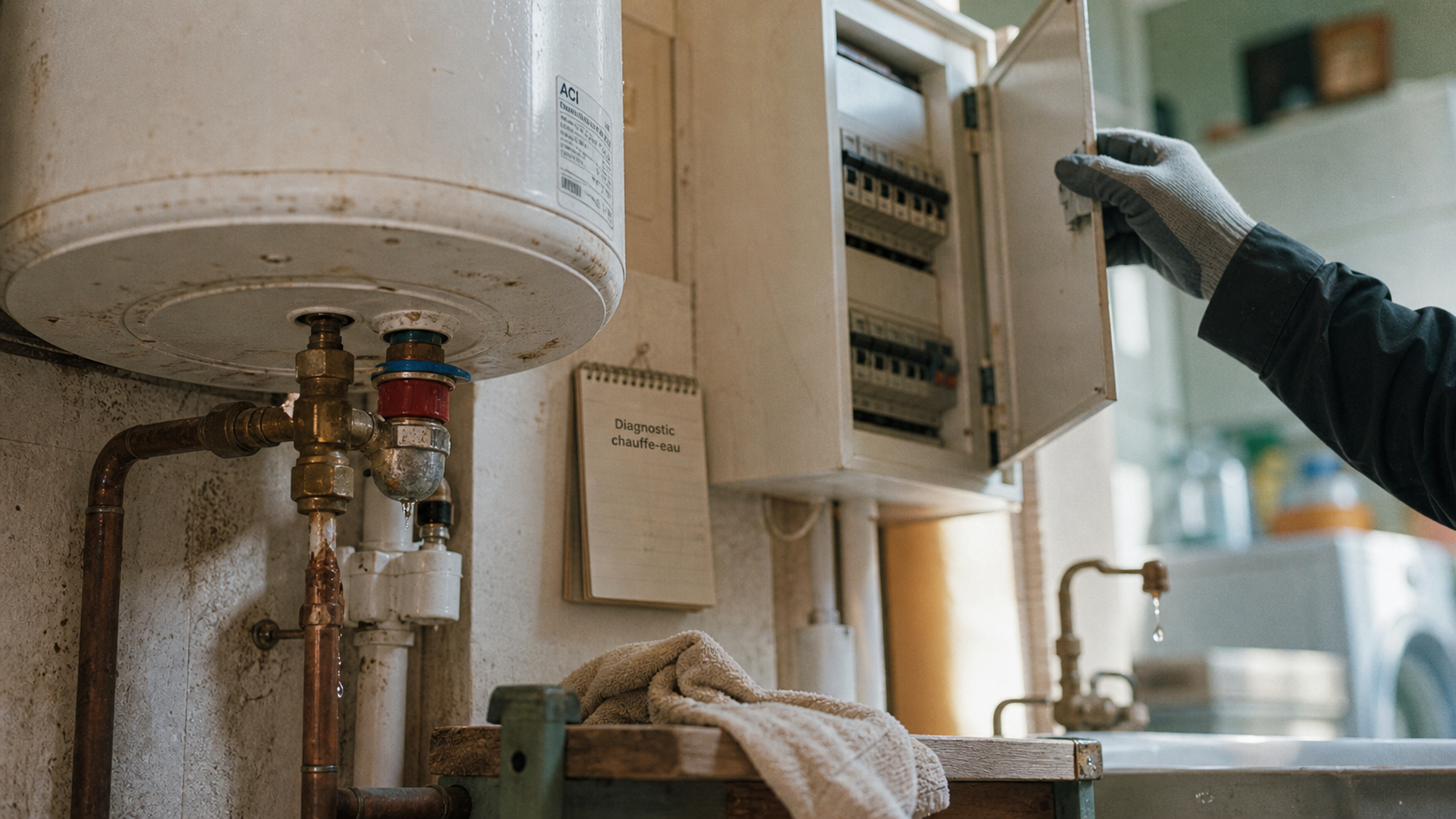 Pourquoi je n ai plus d eau chaude : chauffe-eau électrique, pression faible, disjoncteur saute