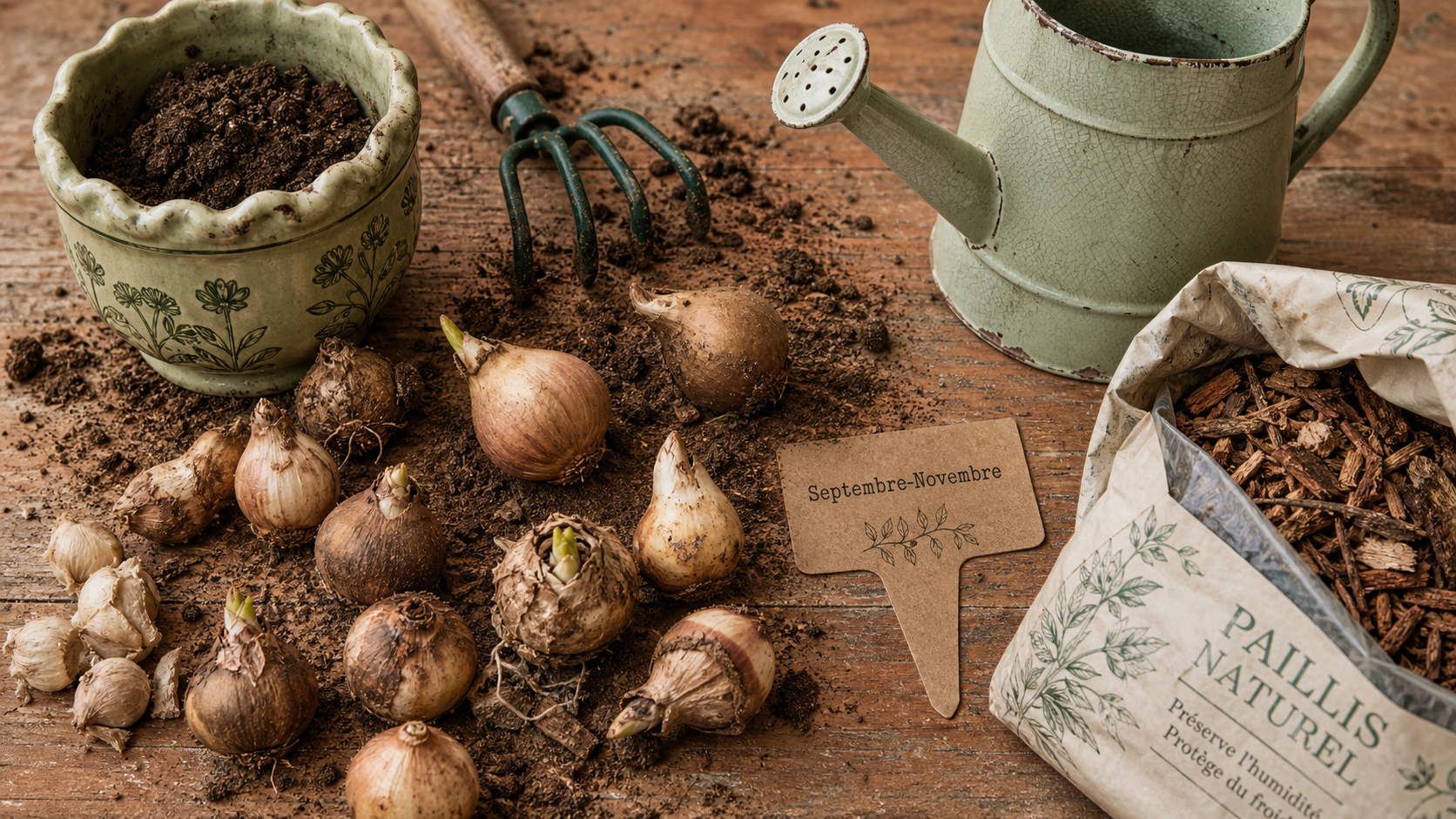 Quand planter bulbes : bulbes en terre, septembre à novembre