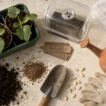 Quand planter les courgettes : semis en godet après gelées, voile et mini-cloche