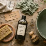 Utilisation du savon noir : dosage 1 bouchon par litre, sol et jardin