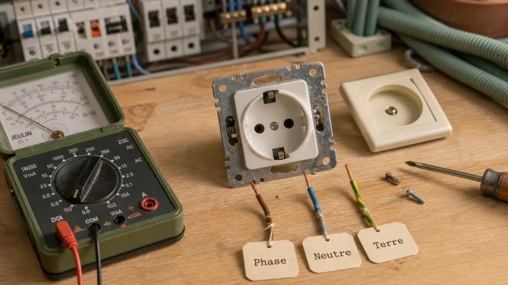 Phase, neutre et terre : ce que révèlent 0 V, 2 V ou 100 V
