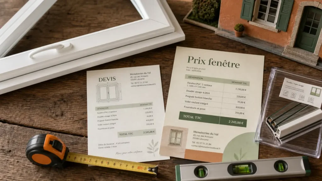 Prix de remplacement d’une fenêtre : 300 à 1 500 $ selon la pose et les options