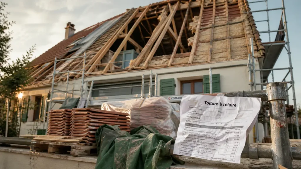 Toiture à refaire : 5 000 € à 50 000 €, charpente et aides à vérifier avant de signer