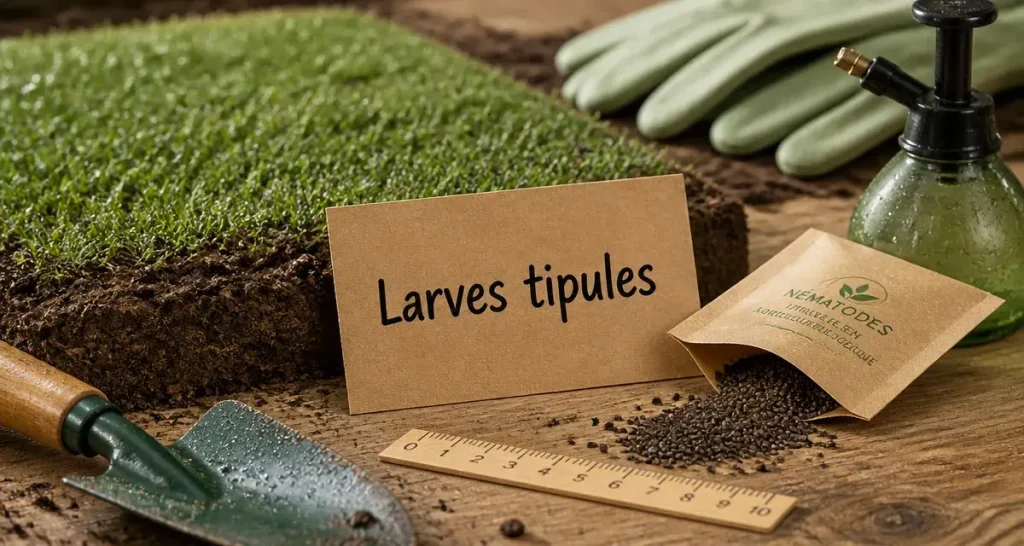 Traitement chimique contre les tipules : efficacité réelle, risques environnementaux et alternatives durables