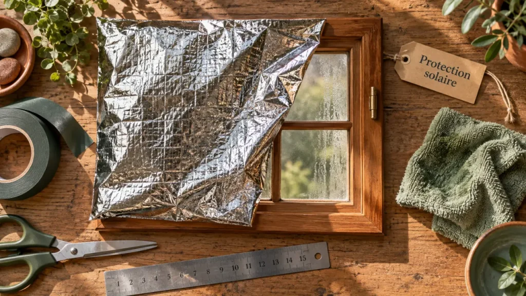 Couverture de survie et isolation de maison : pourquoi ce faux isolant peut sauver une pièce en canicule