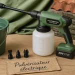 Pulvé électrique sur table : buses et critères techniques