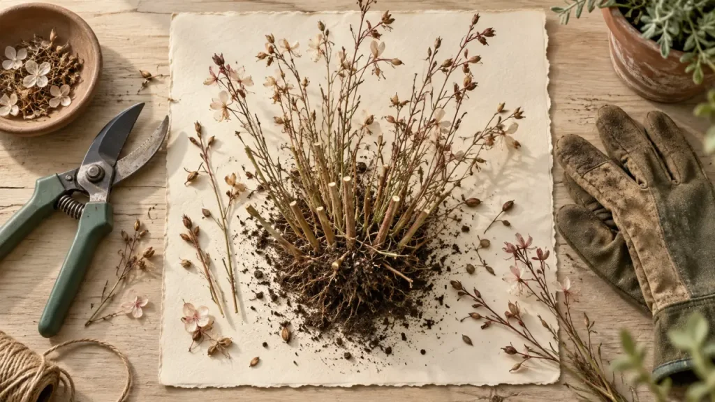 Gaura : rabattez-le à 10 à 15 cm pour relancer la floraison